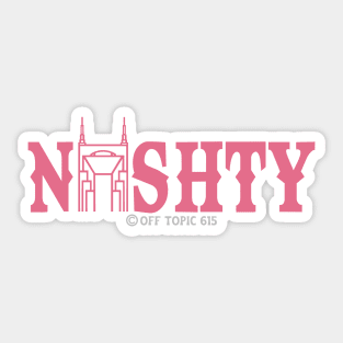 Pink Nashty Sticker